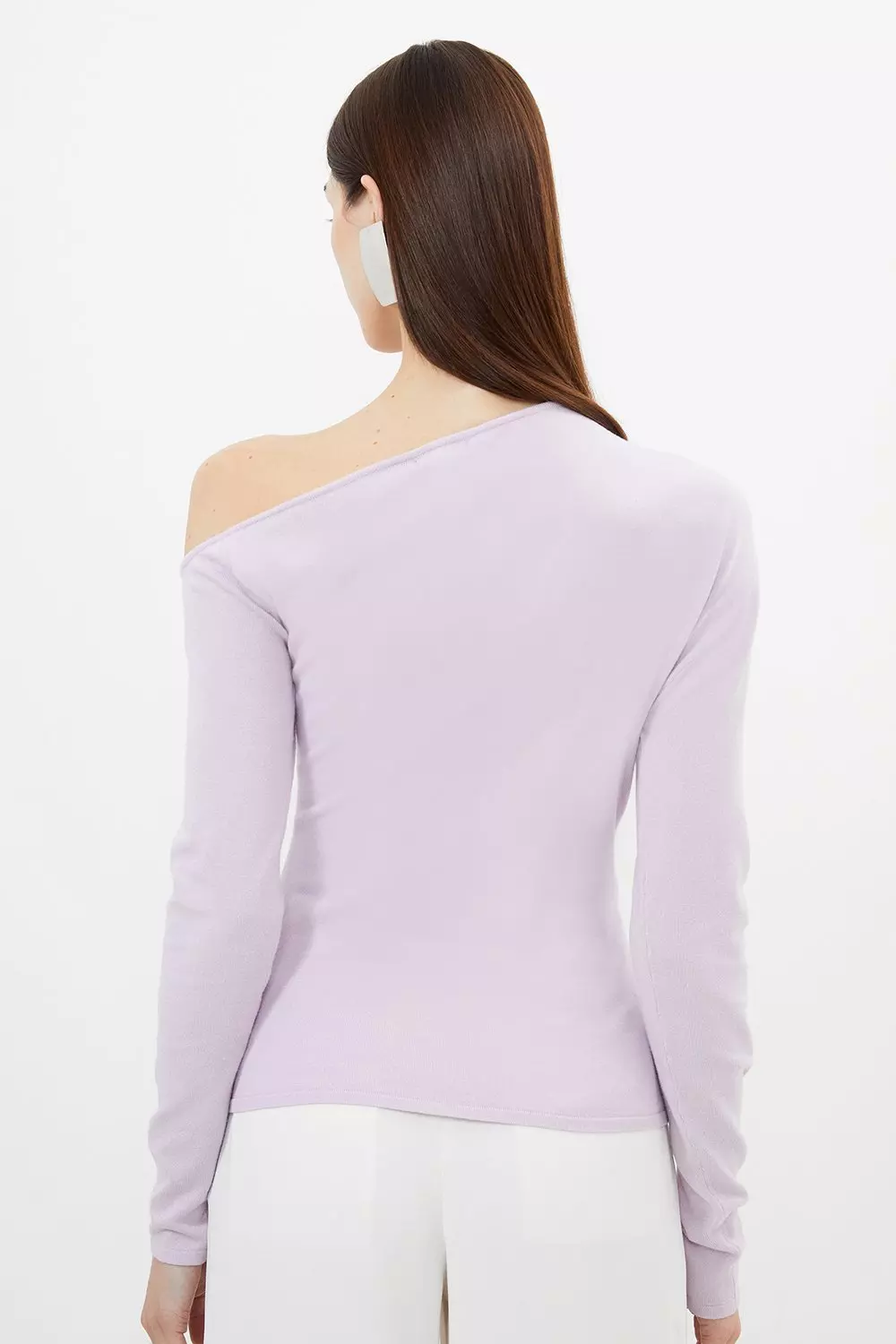 日本未入荷★Karen Millen ジップアップブルゾン Chiffon Sleeve Zip Through Bandage Knit Top | Karen Millen