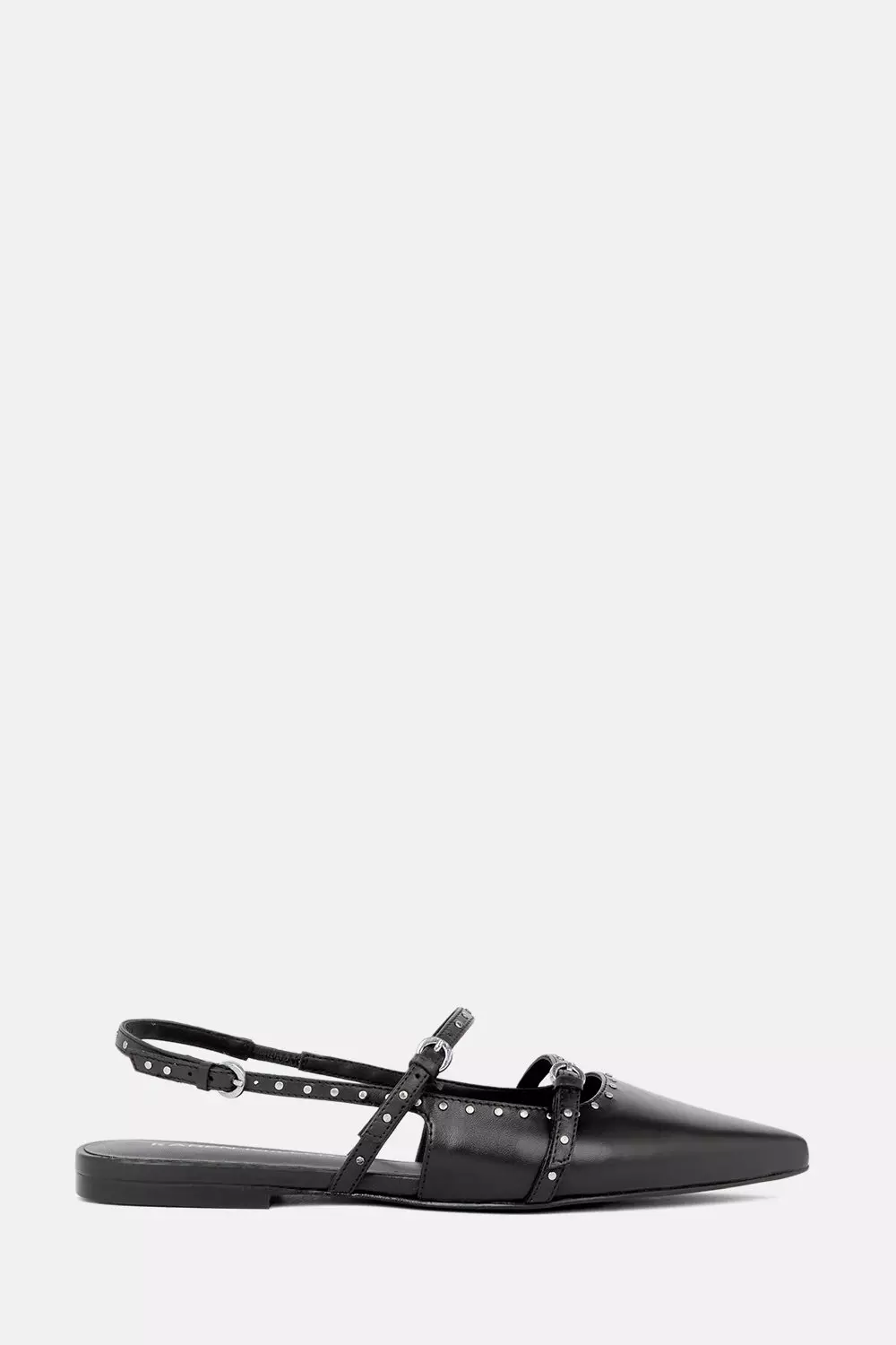 Studded pointed slingbacks hotsell