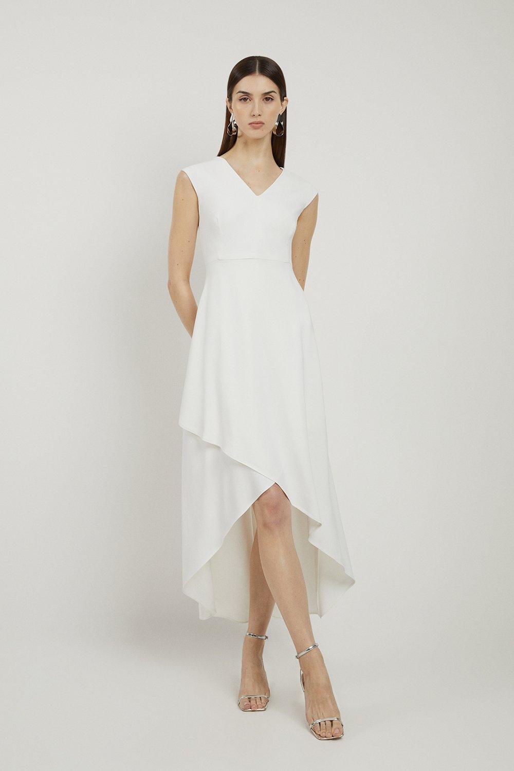 Petite white dresses uk fashion