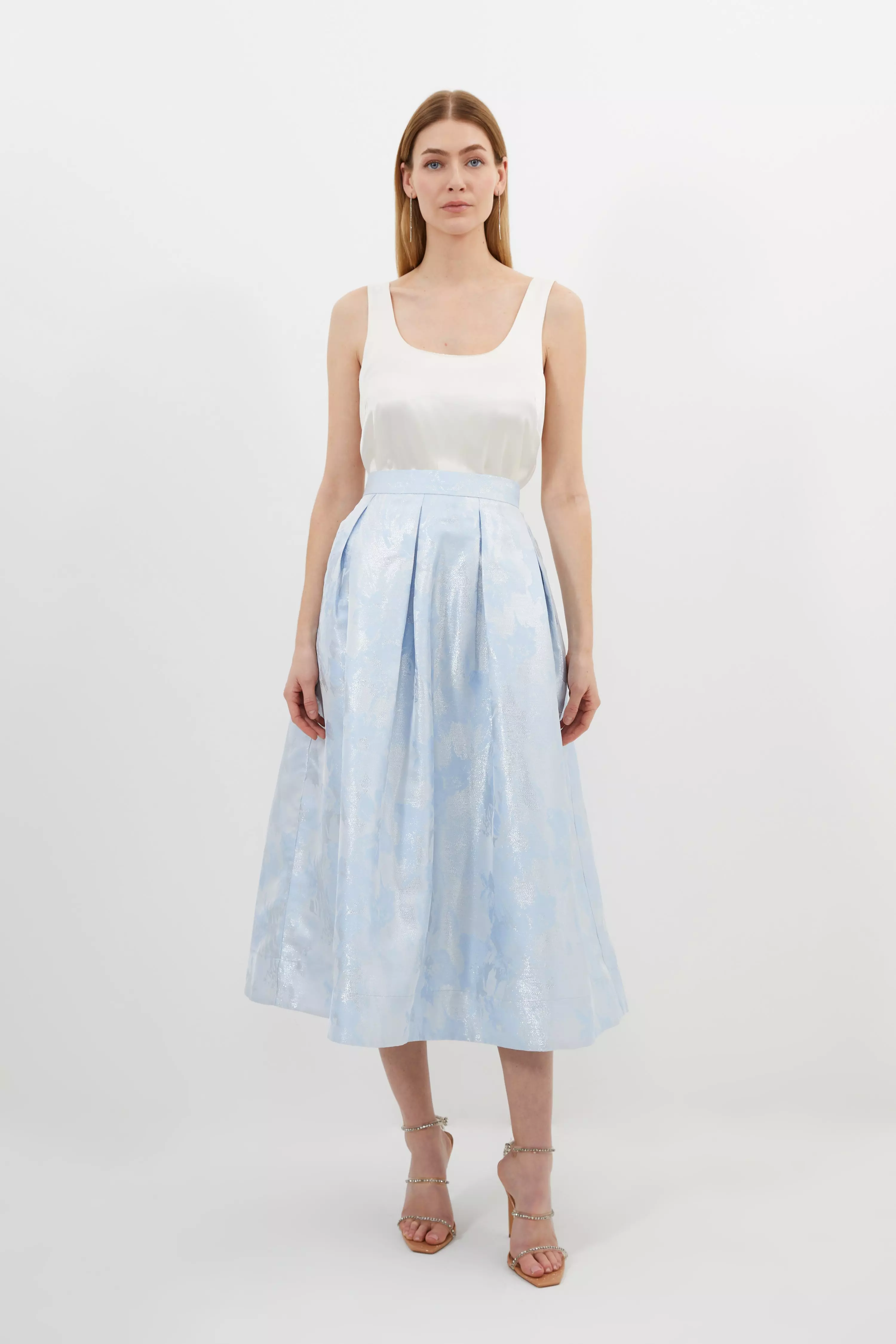 Midi skirt prom sales