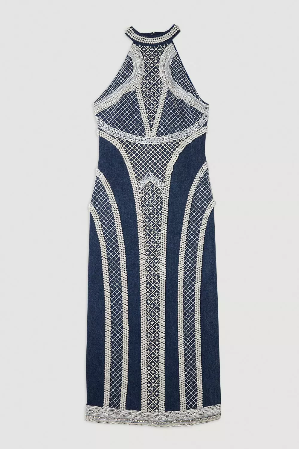 日本未入荷☆Karen Millen ワンショルダーマキシドレス