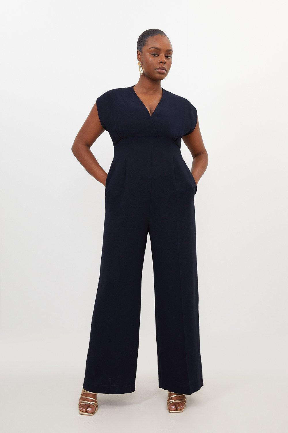 Next navy jumpsuit online