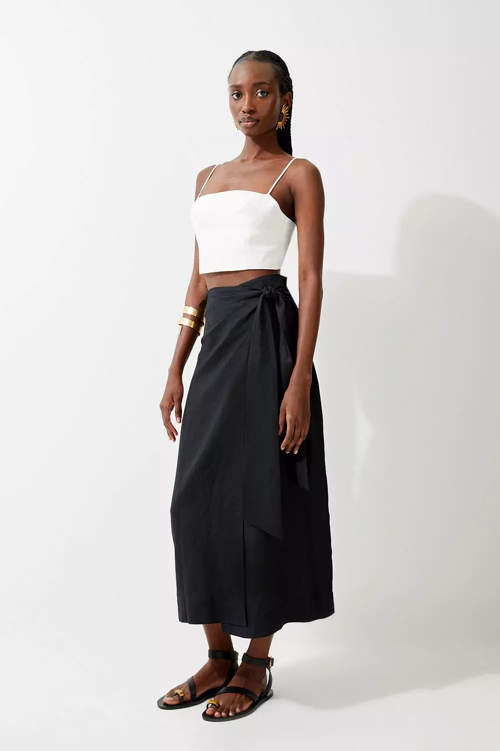 How to style wrap midi skirt hotsell