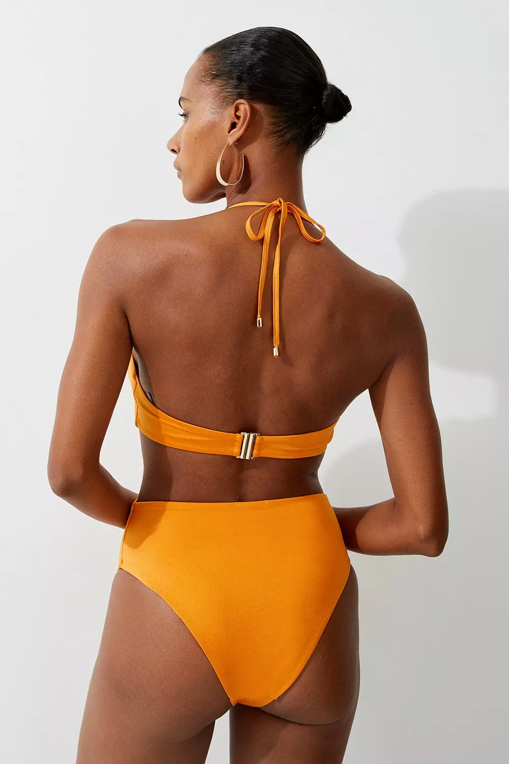 Orange cut out bikini outlet