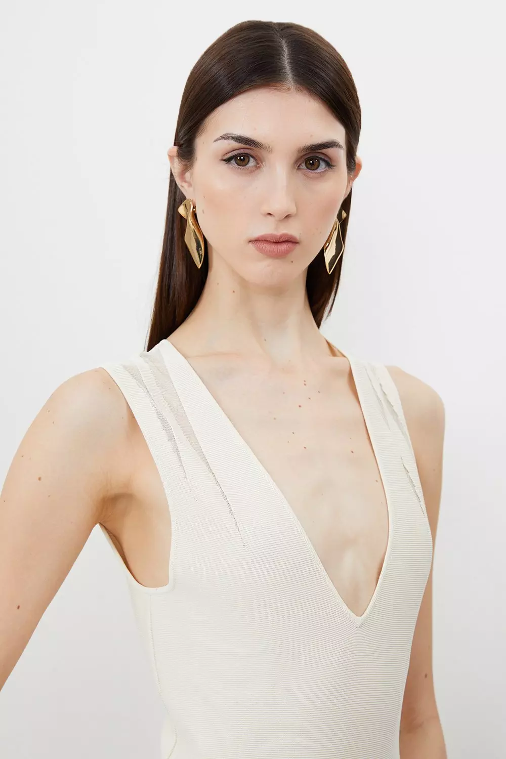 Shop Misook Geometric Knit Maxi Dress | Saks Fifth Avenue
