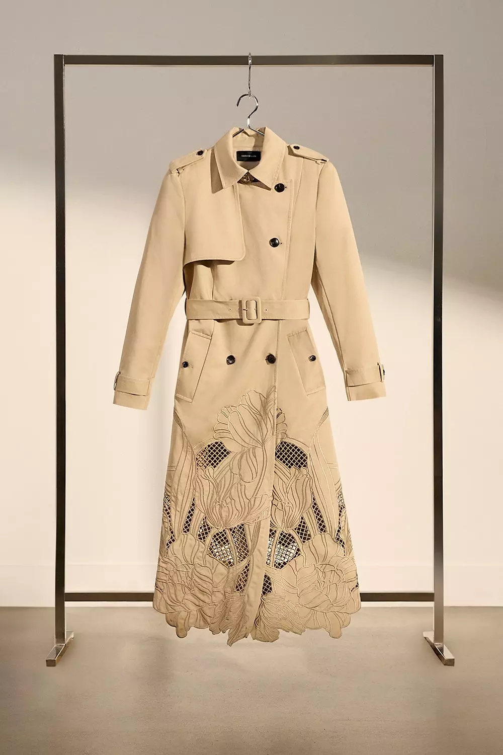 Jones New York Trench Coat Size 38 Bust Vintage Lined | eBay