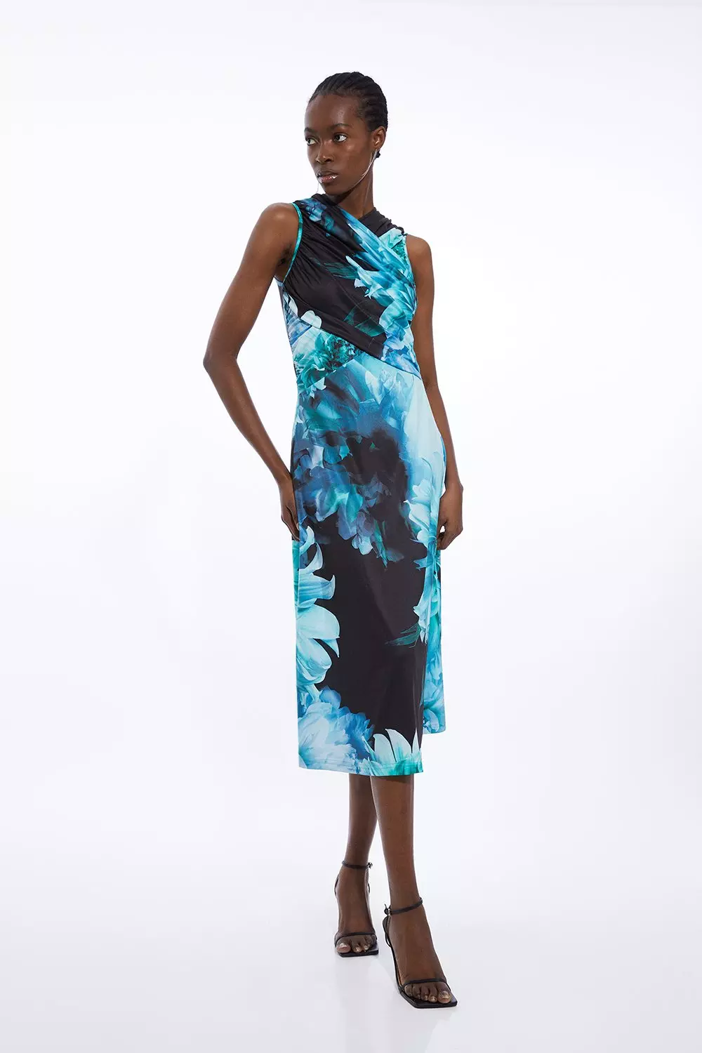 Karen millen floral dress best sale