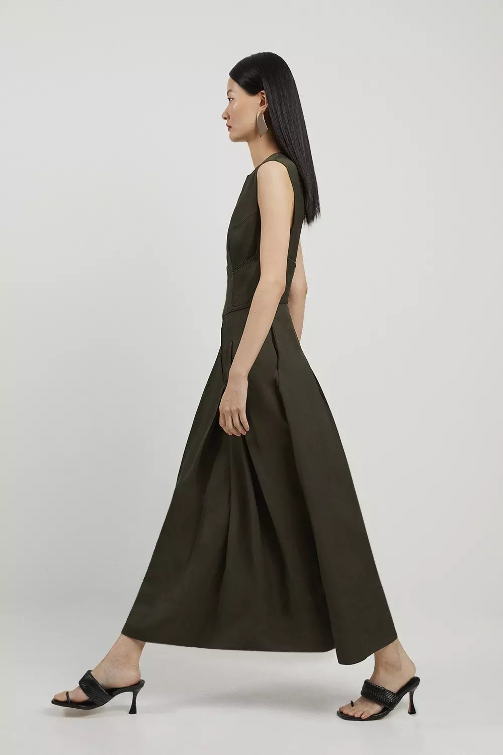 安心追跡【KAREN MILLEN】タッセルヘムブレザーマキシ 安心追跡【KAREN MILLEN】タッセルヘムブレザーマキシ