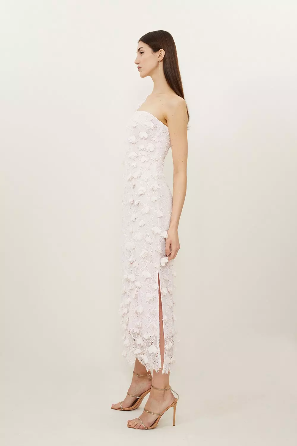 KAREN MILLEN* テーラード ピンタック コルセットドレス bkk14853_cream_xl?pdp.template