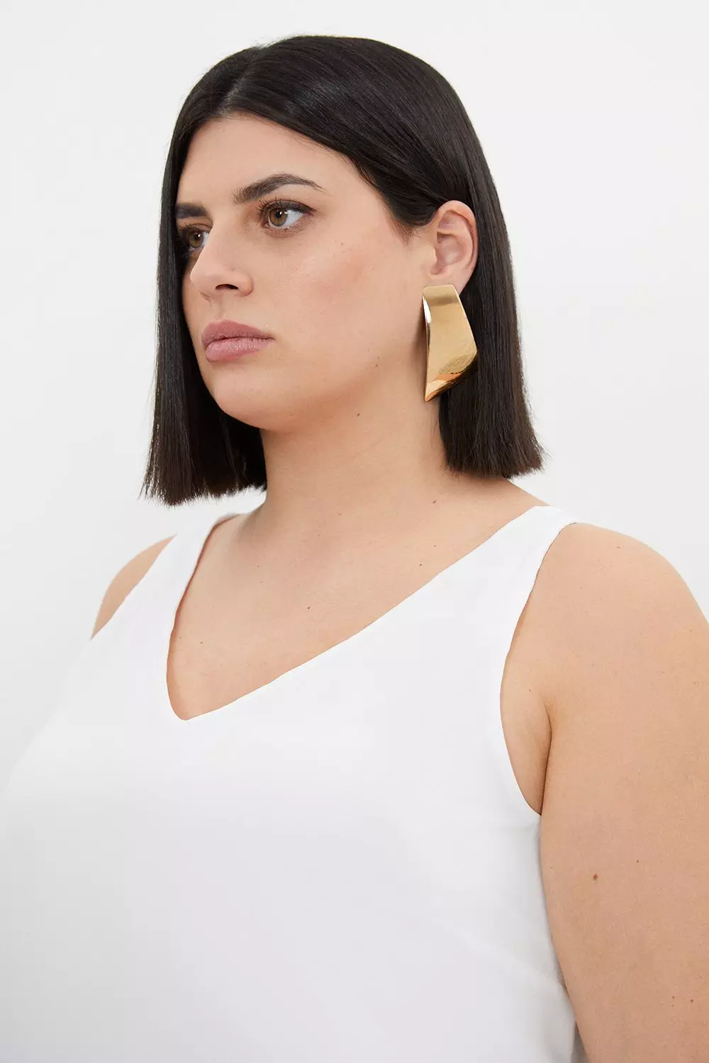 Plus Size Georgette Woven Cami Top | Karen Millen