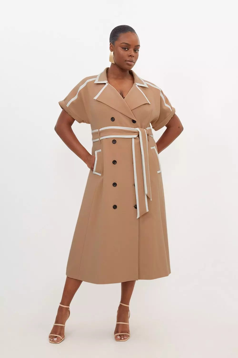 Midi dress with coat hotsell