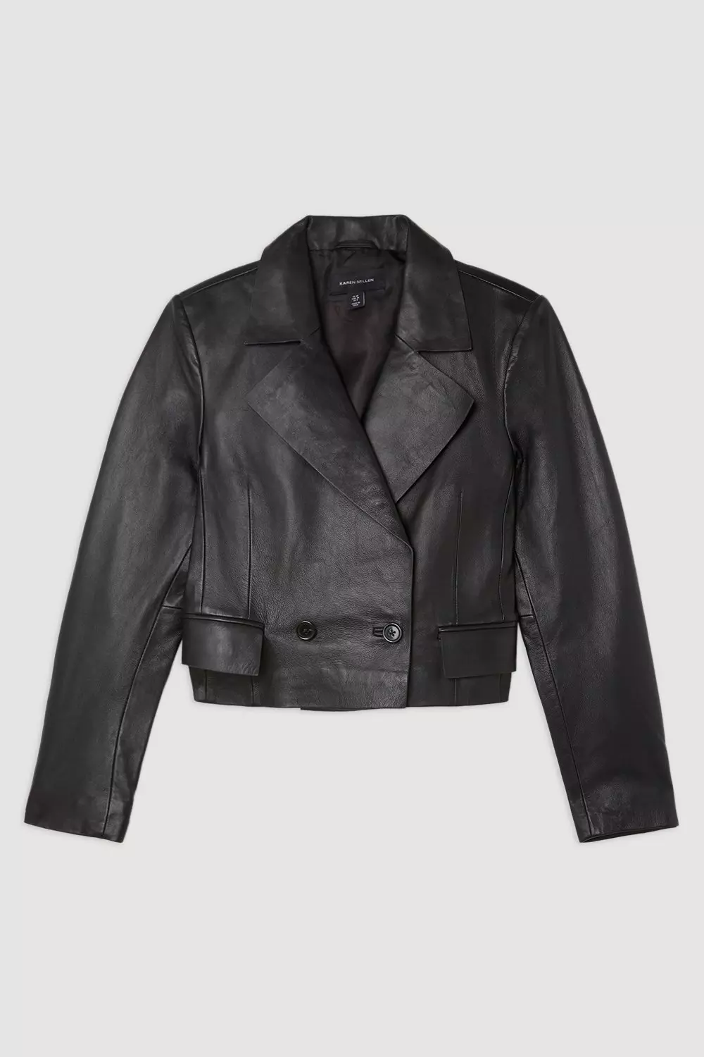 X-girl　DOUBLE-BREASTED CROPPED JACKET Beninos Women's Double Breasted Cropped Blazer Jackets (820