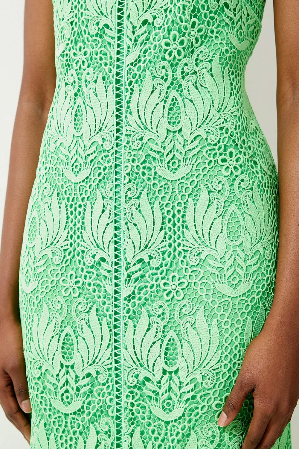 Karen millen lime lace dress hotsell