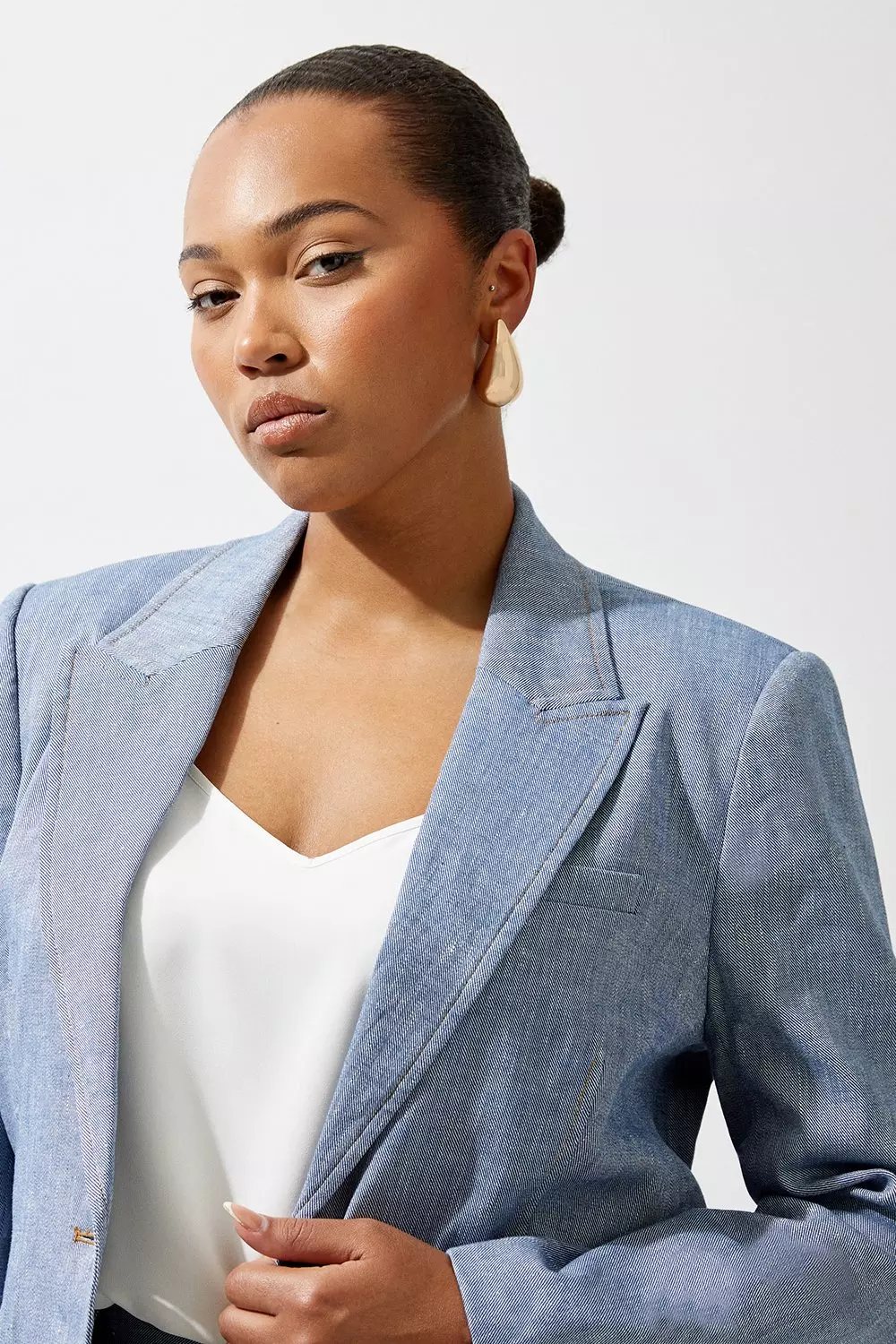 Plus size fitted jacket sale