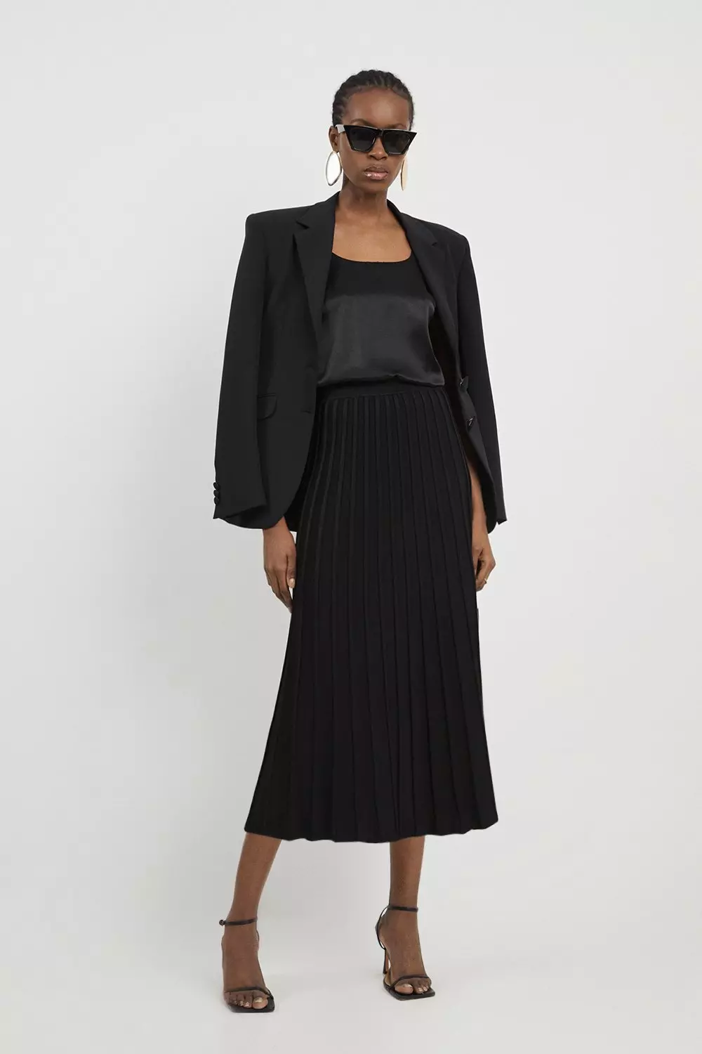 Karen millen black skirt best sale