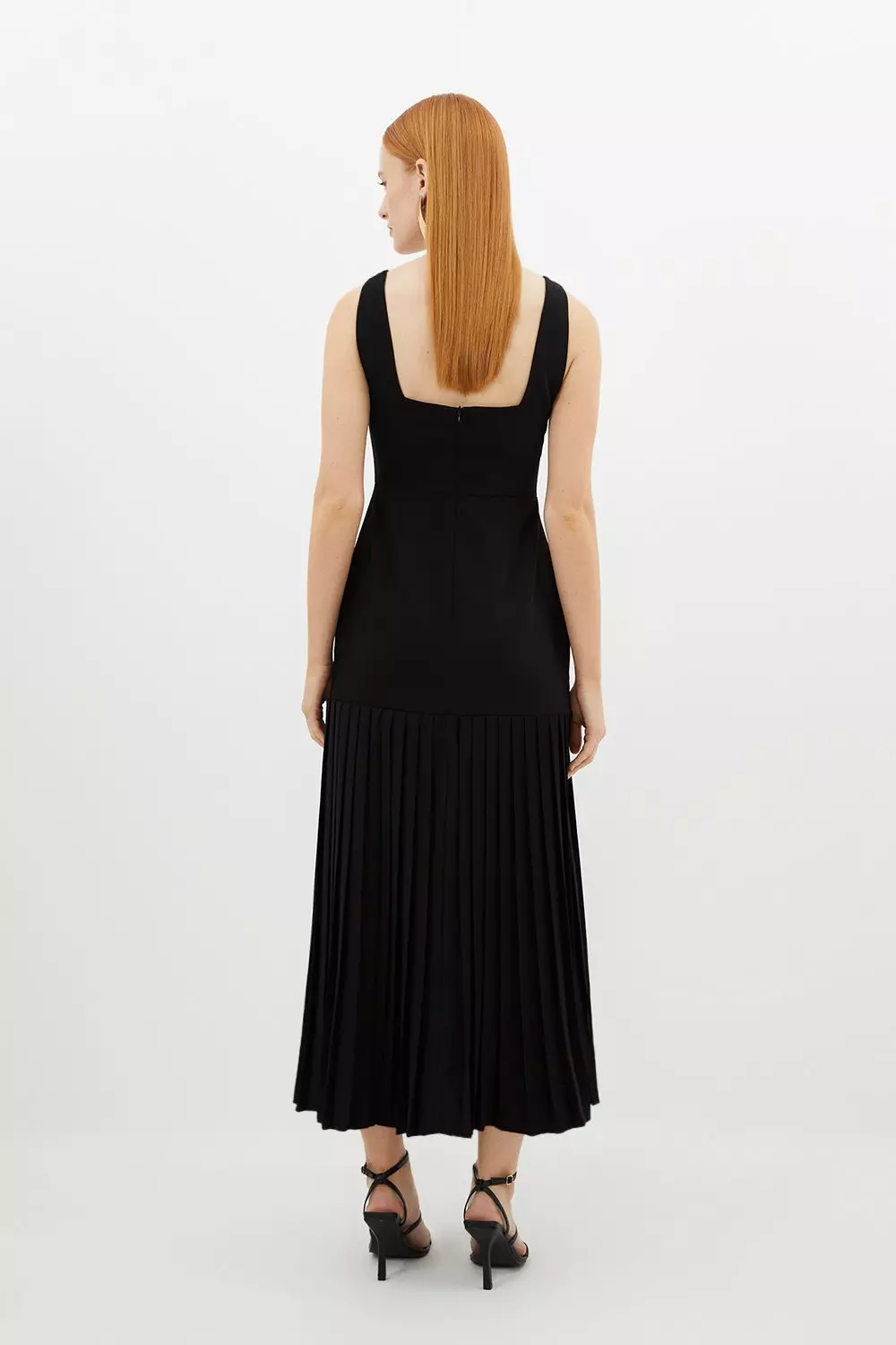 Satin V Neck Camisole - Black | Galvan London