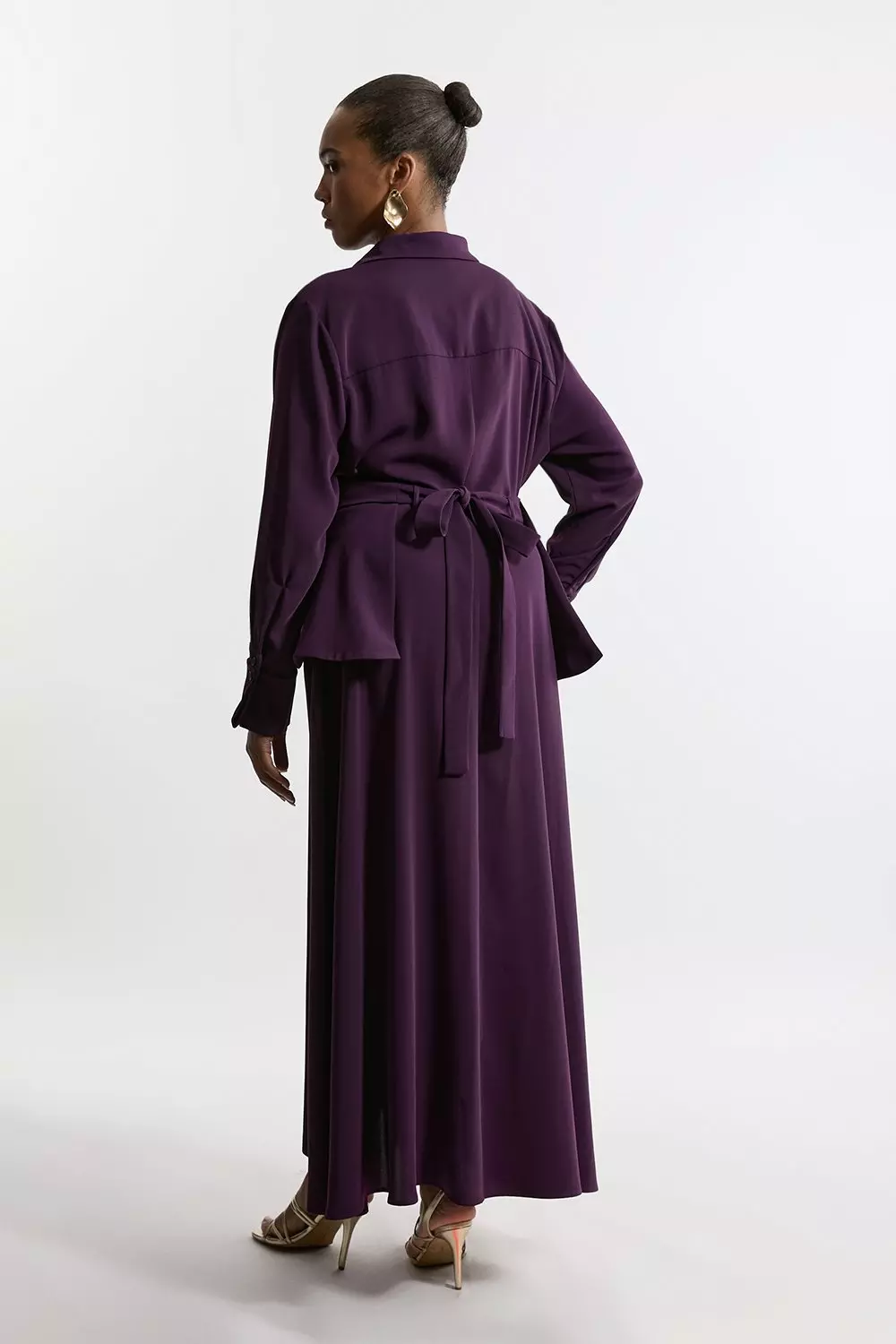 Karen millen purple dress shop