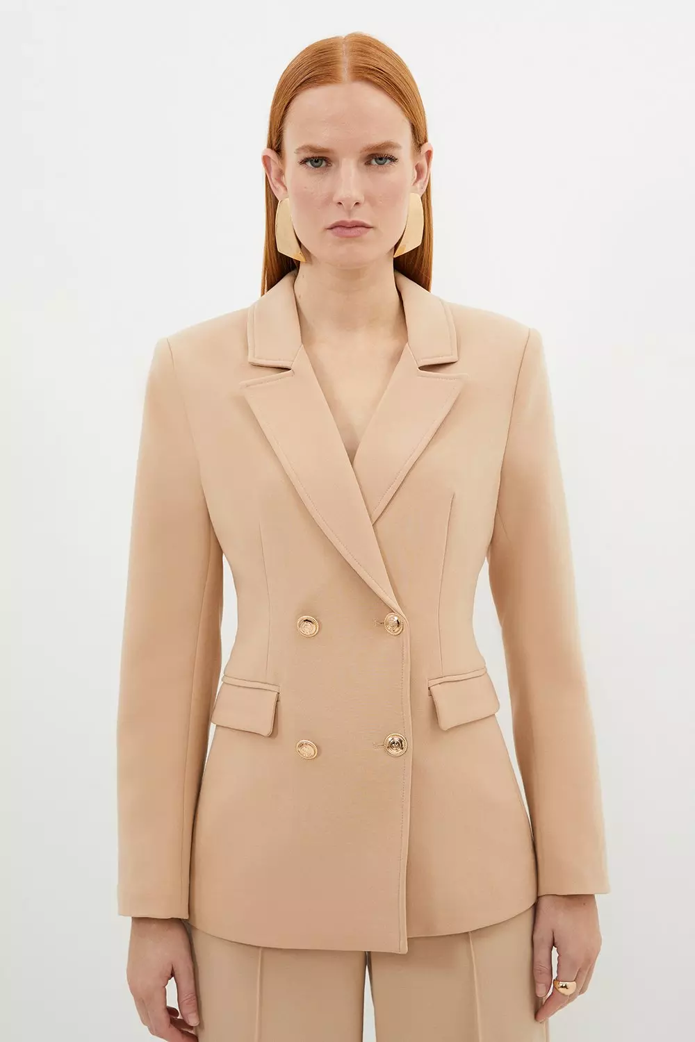 Petite Compact Essential Tailored Suit alternative image