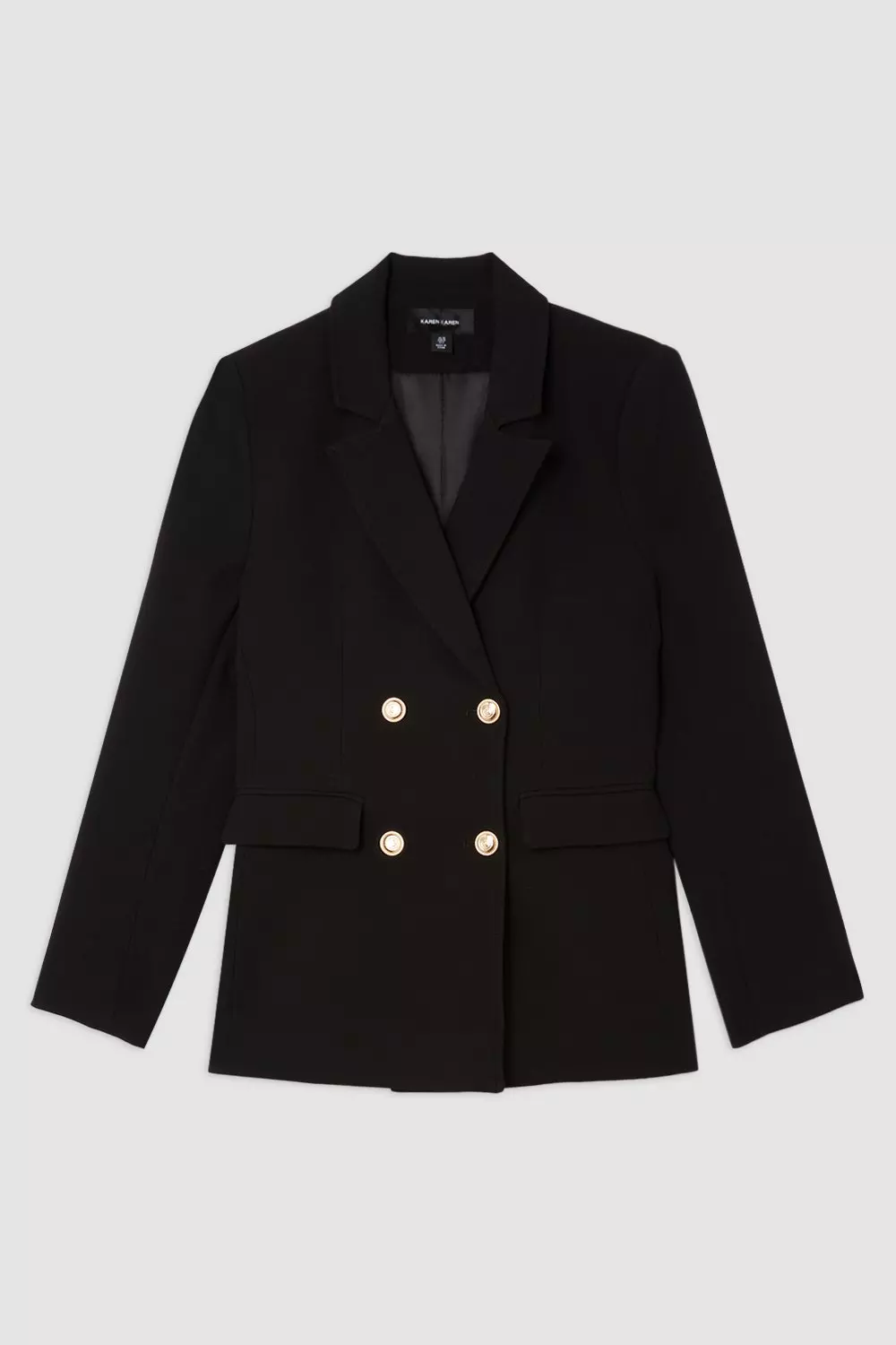 Karen millen black blazer sales