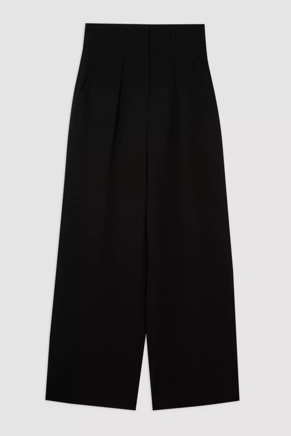 Compact Stretch Essential Tailored High Waist Wide Leg Trouser alternative image