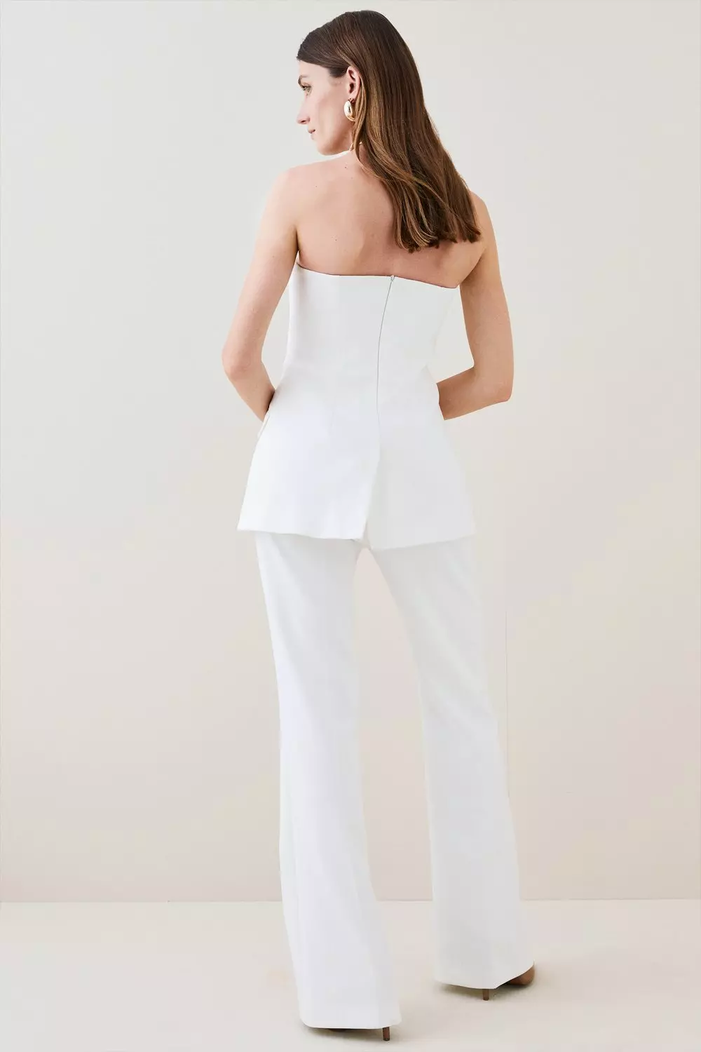 Karen millen cinched waist jumpsuit online