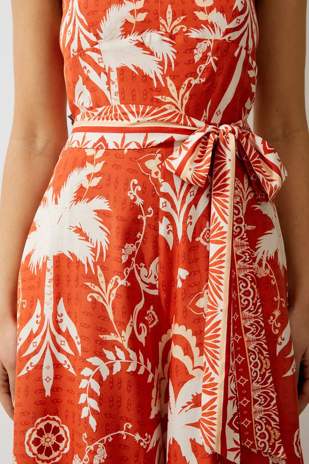 Karen millen orange jumpsuit online