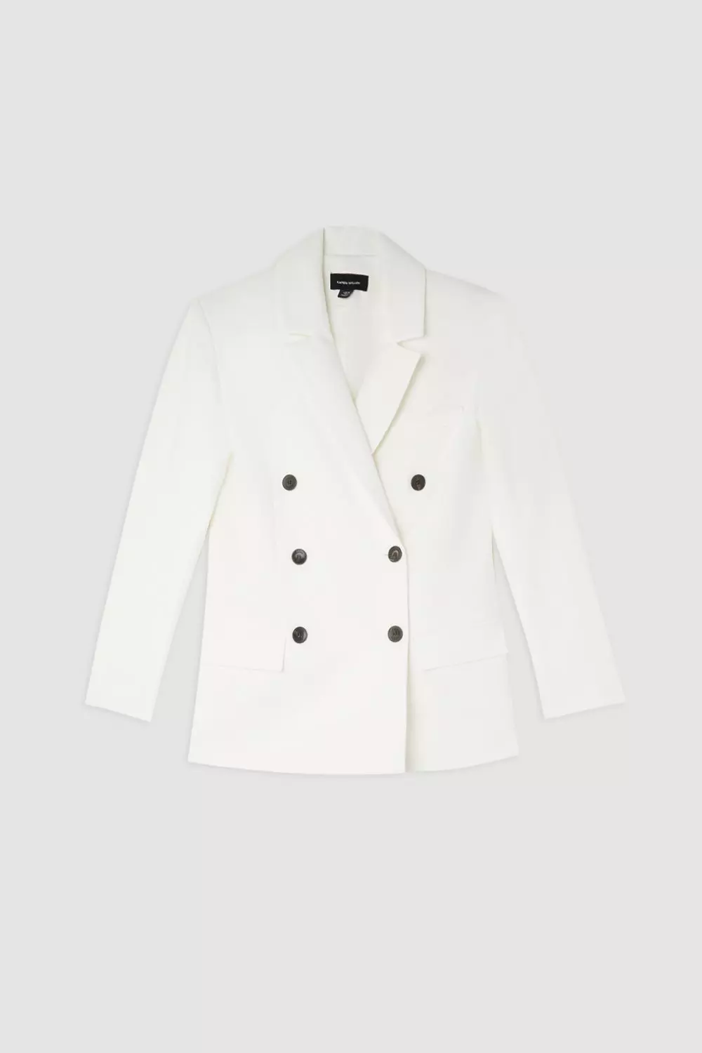 Clean Tailored Double Breasted Blazer Karen Millen