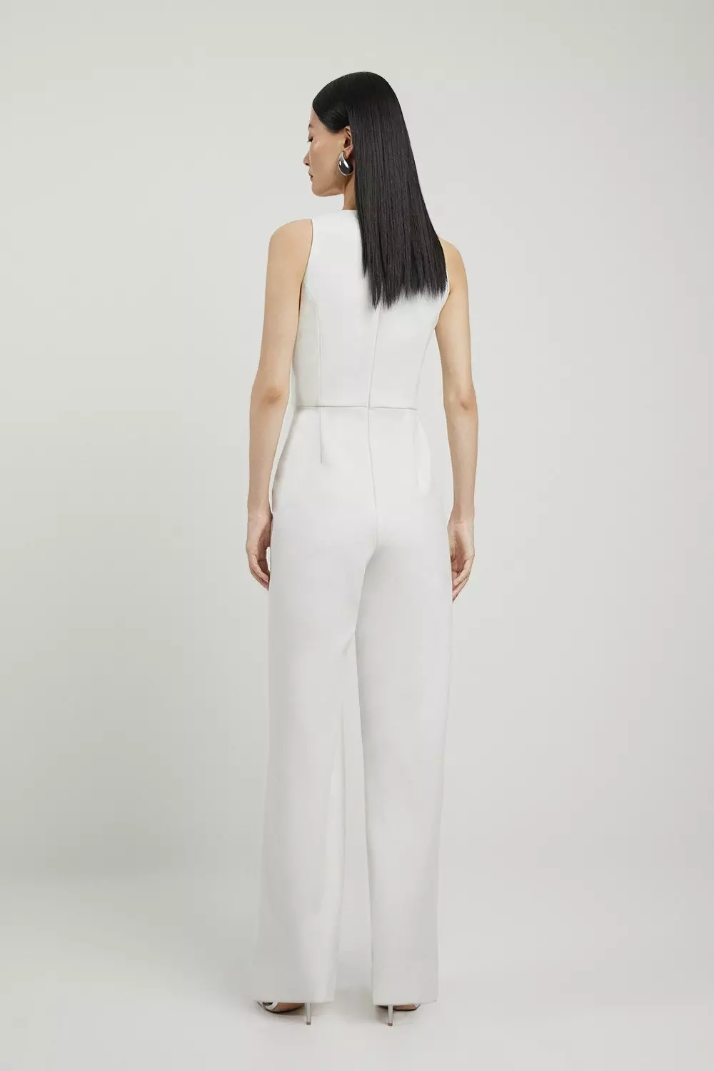 Show Me Your Mumu 2024 Greer Eyelet Jumpsuit in White Size Small