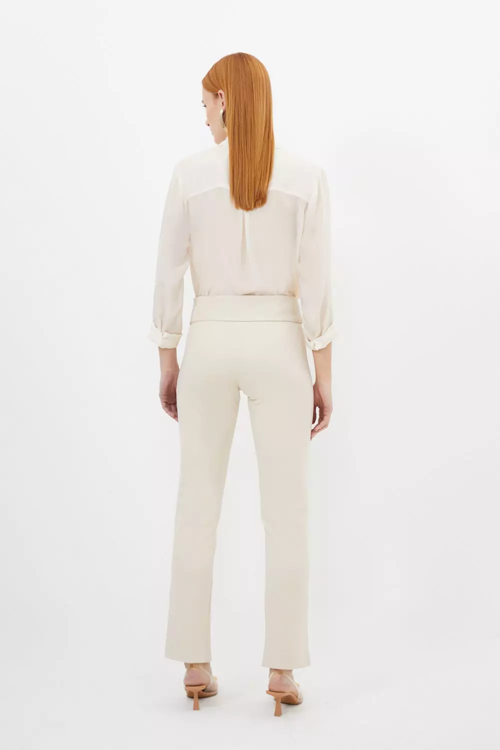Tailored Split Hem Leggings alternative image