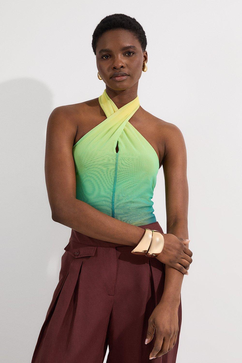 Green Blouses | Karen Millen US