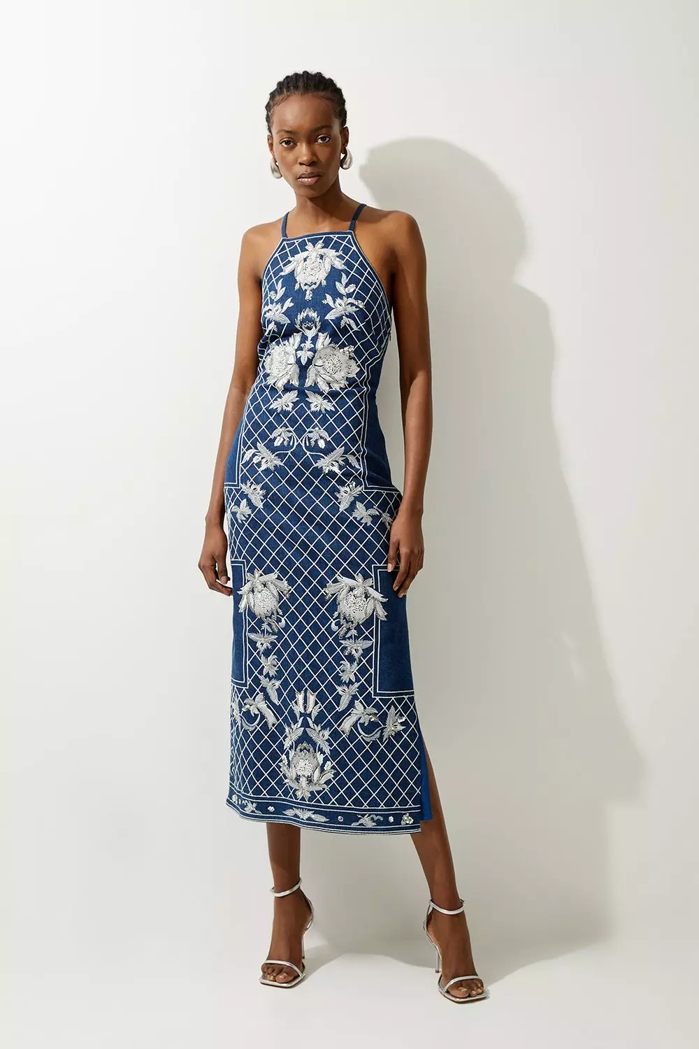 Beaded embellished dress hotsell