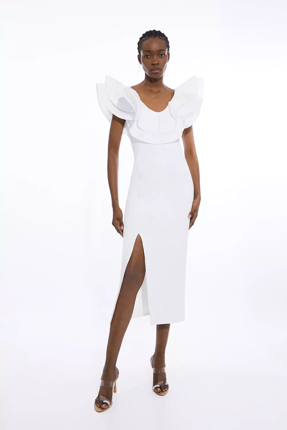 Karen millen white dress hotsell