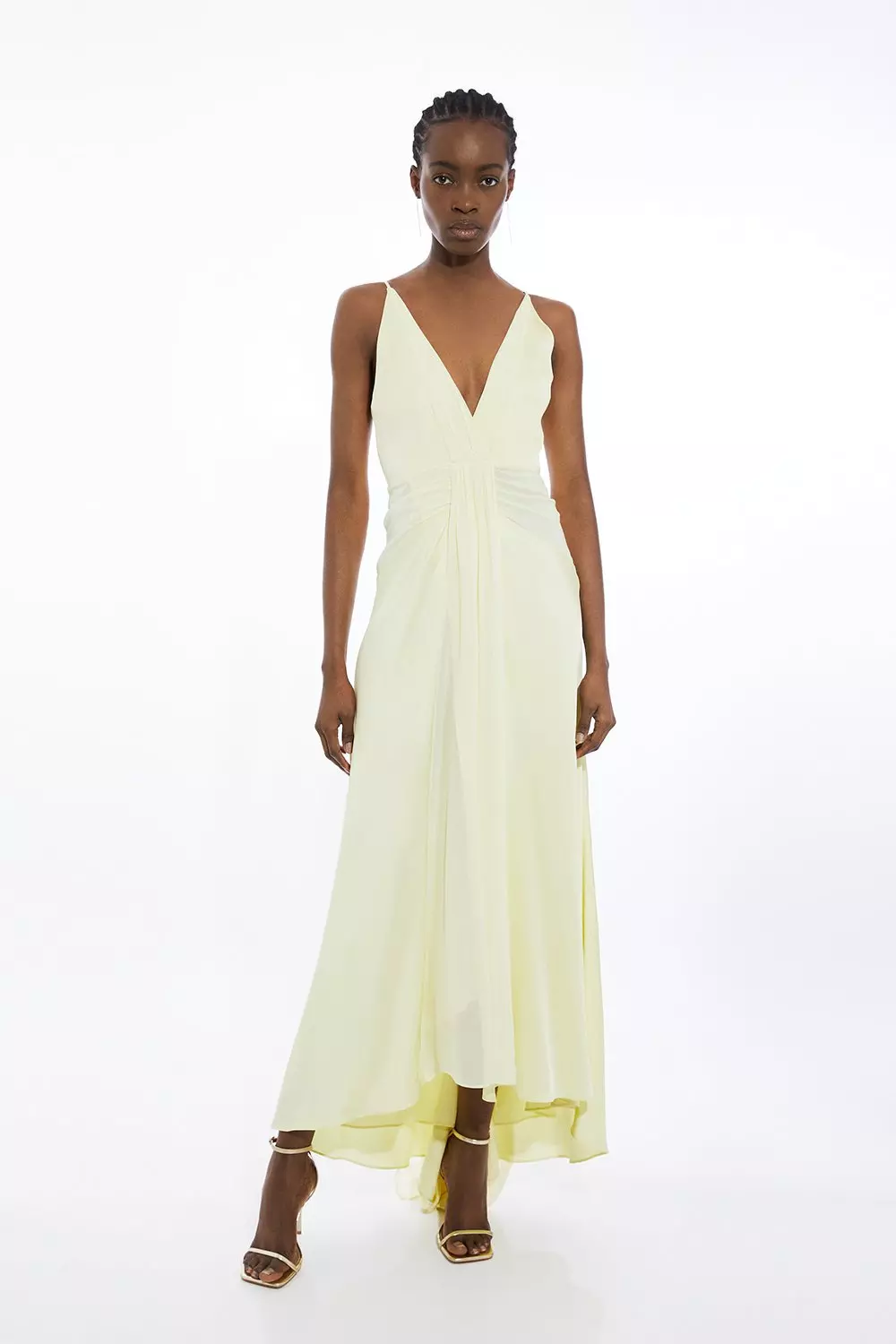 Long fashion floaty maxi dress