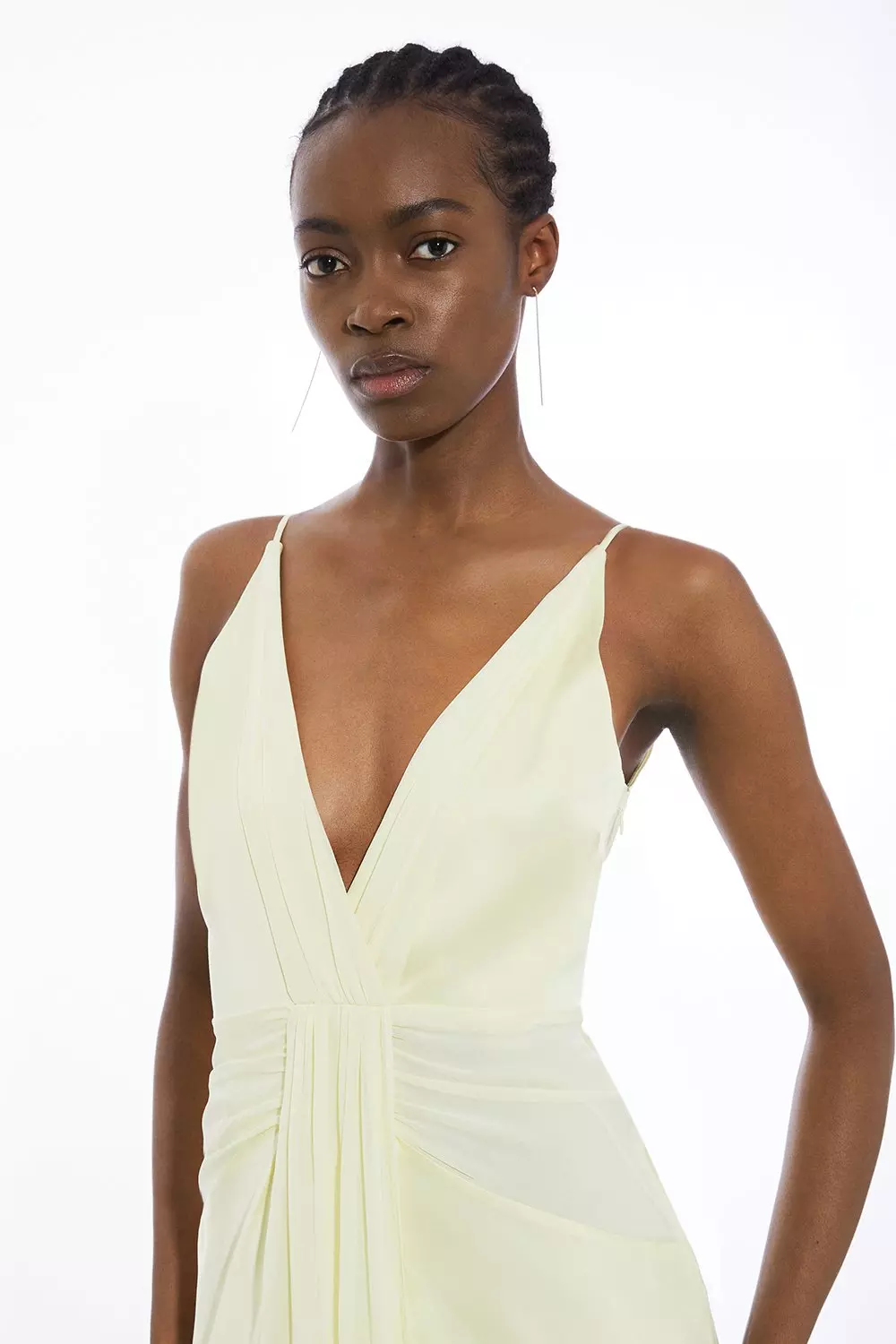 Viscose Georgette Woven Maxi Dress | Karen Millen