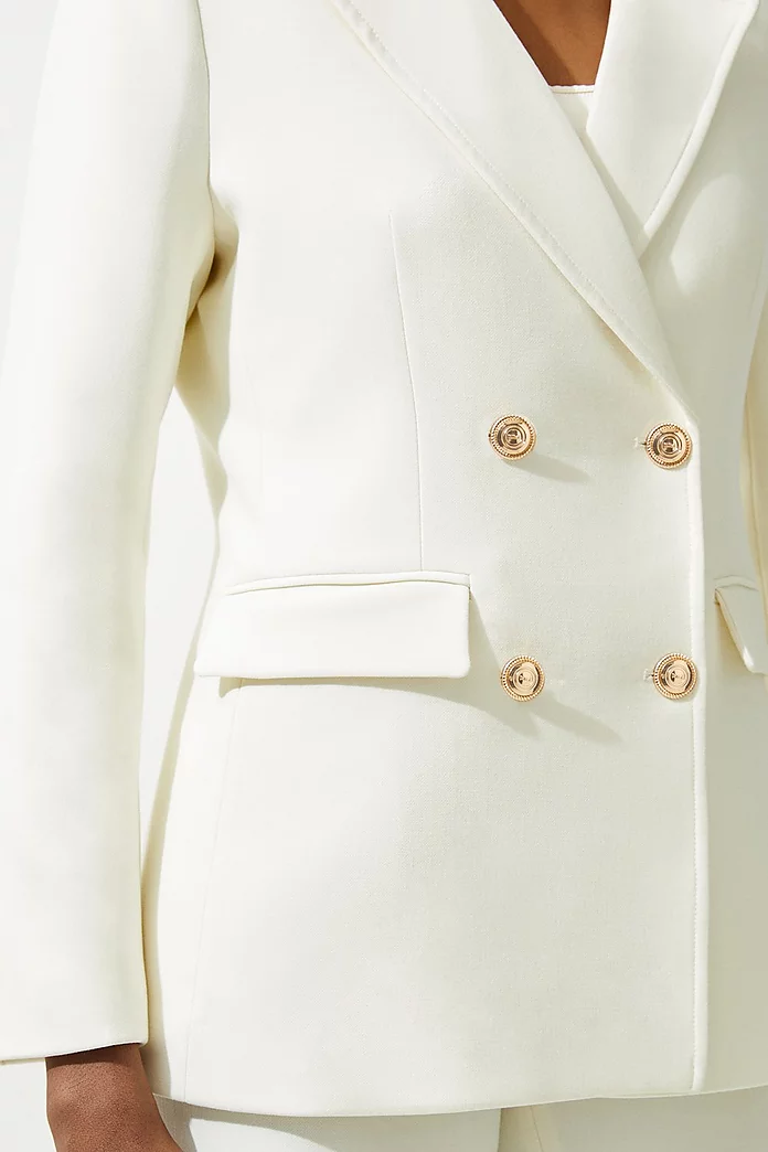 Petite Tailored Doubled Breasted Blazer | Karen Millen Petite Tailored Doubled Breasted Blazer | Karen Millen