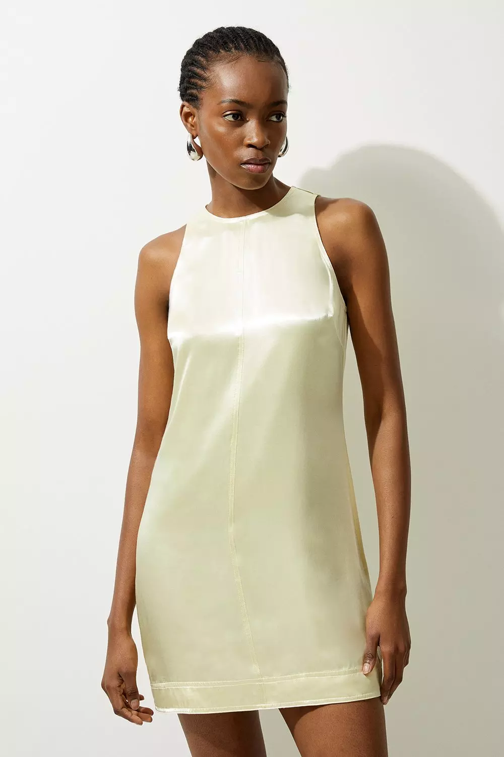 Satin bodycon dress karen millen on sale