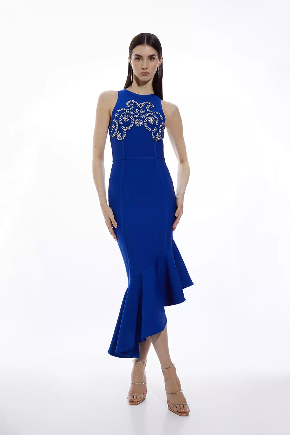 Karen millen embellished knit dress hotsell