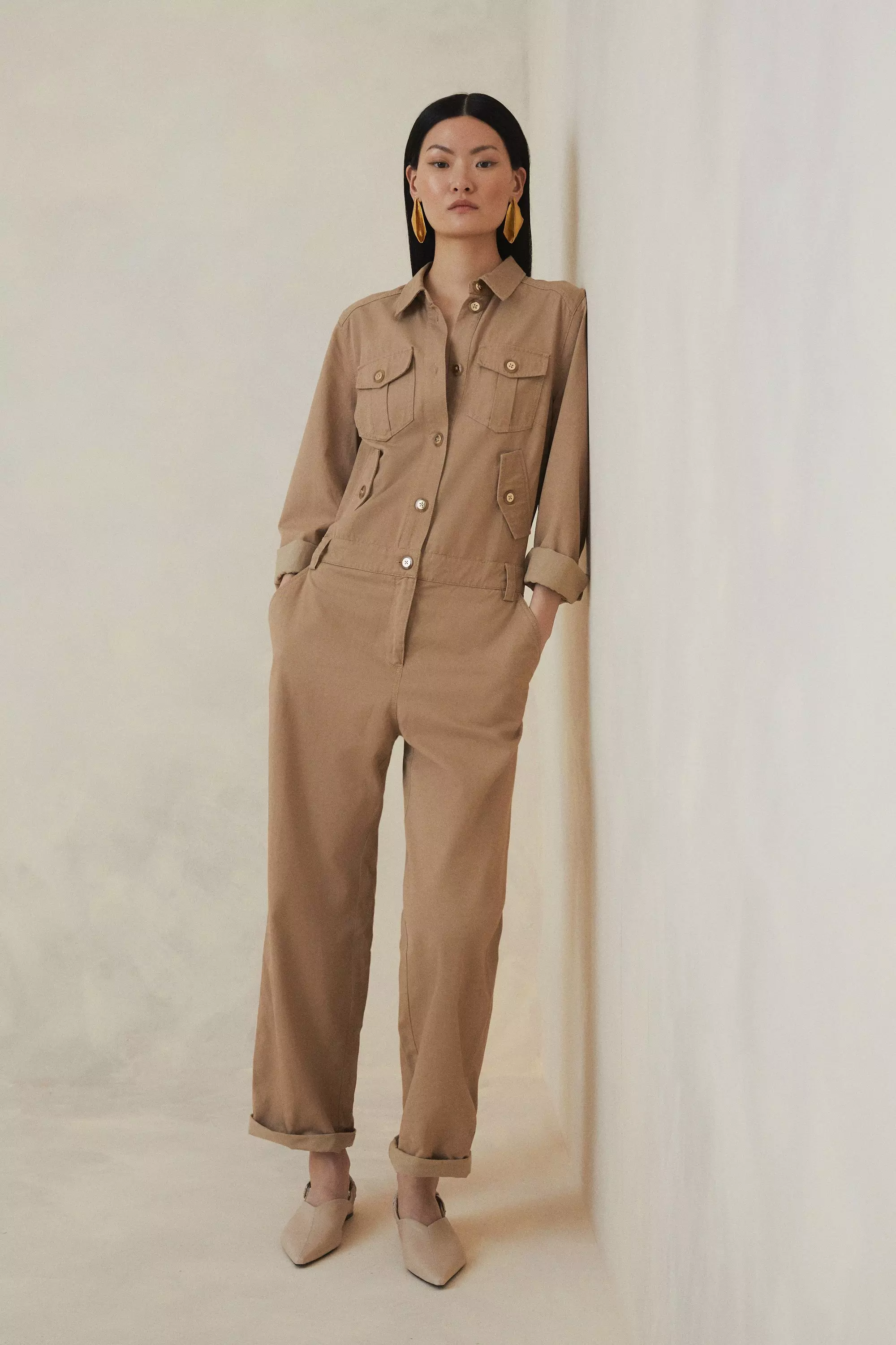 Petite utility jumpsuit online