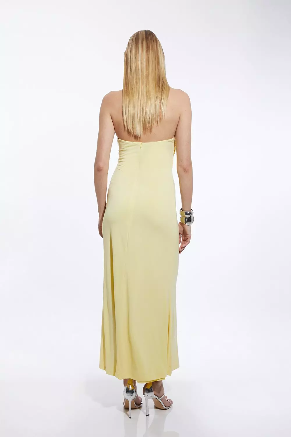 Drapey Crepe Jersey Maxi Dress Karen Millen