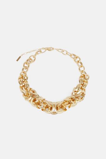 Statement Chain Necklace gold