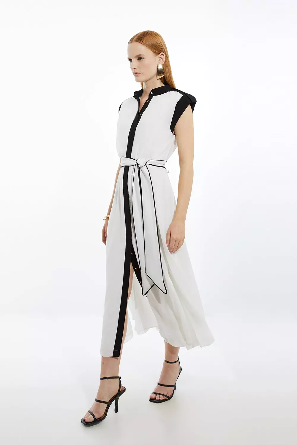 日本未入荷★Karen Millen リネンワイドオールインワン 日本未入荷☆Karen Millen ワイドオールインワン
