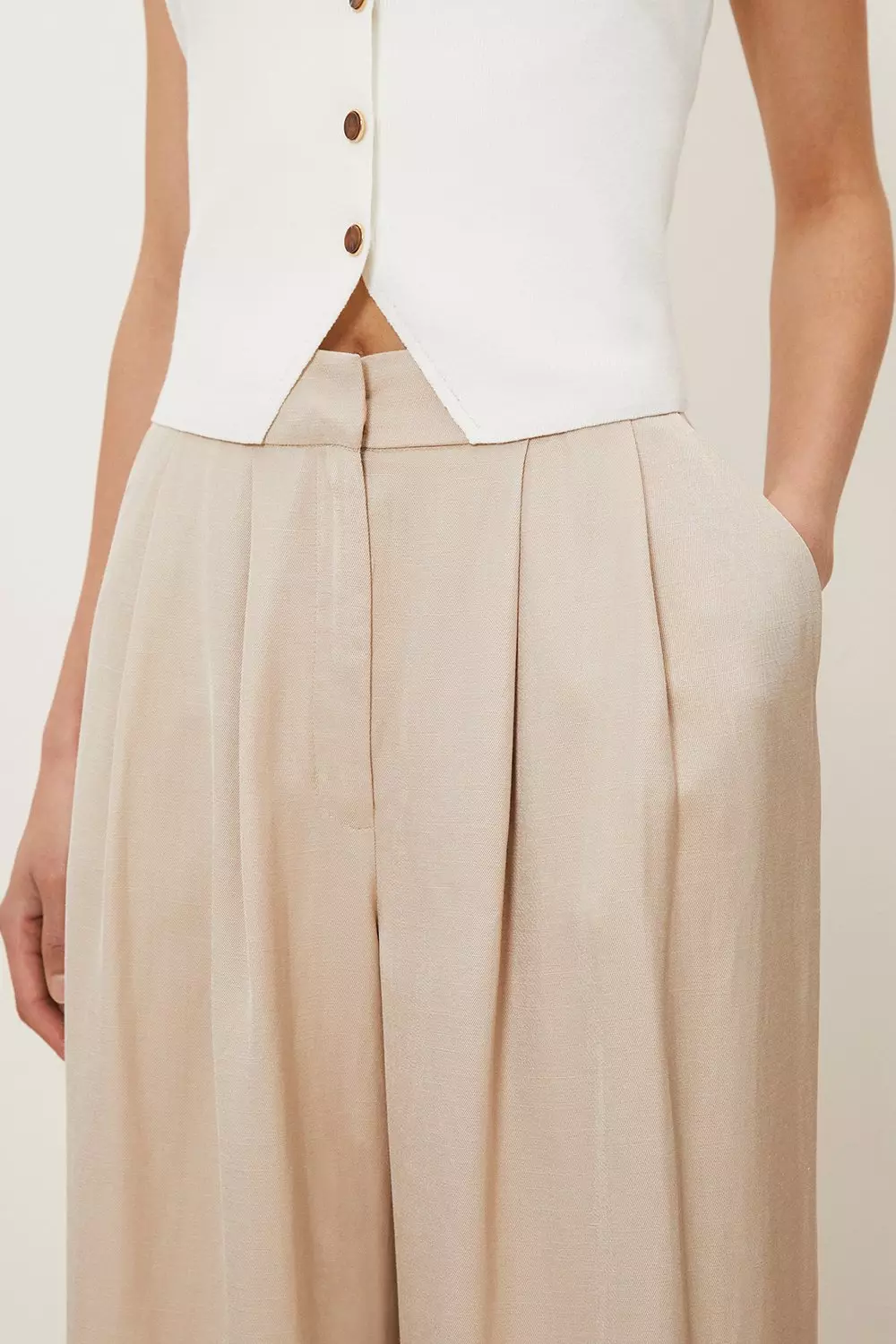 argue STRIPE LINEN MERROW PANTS