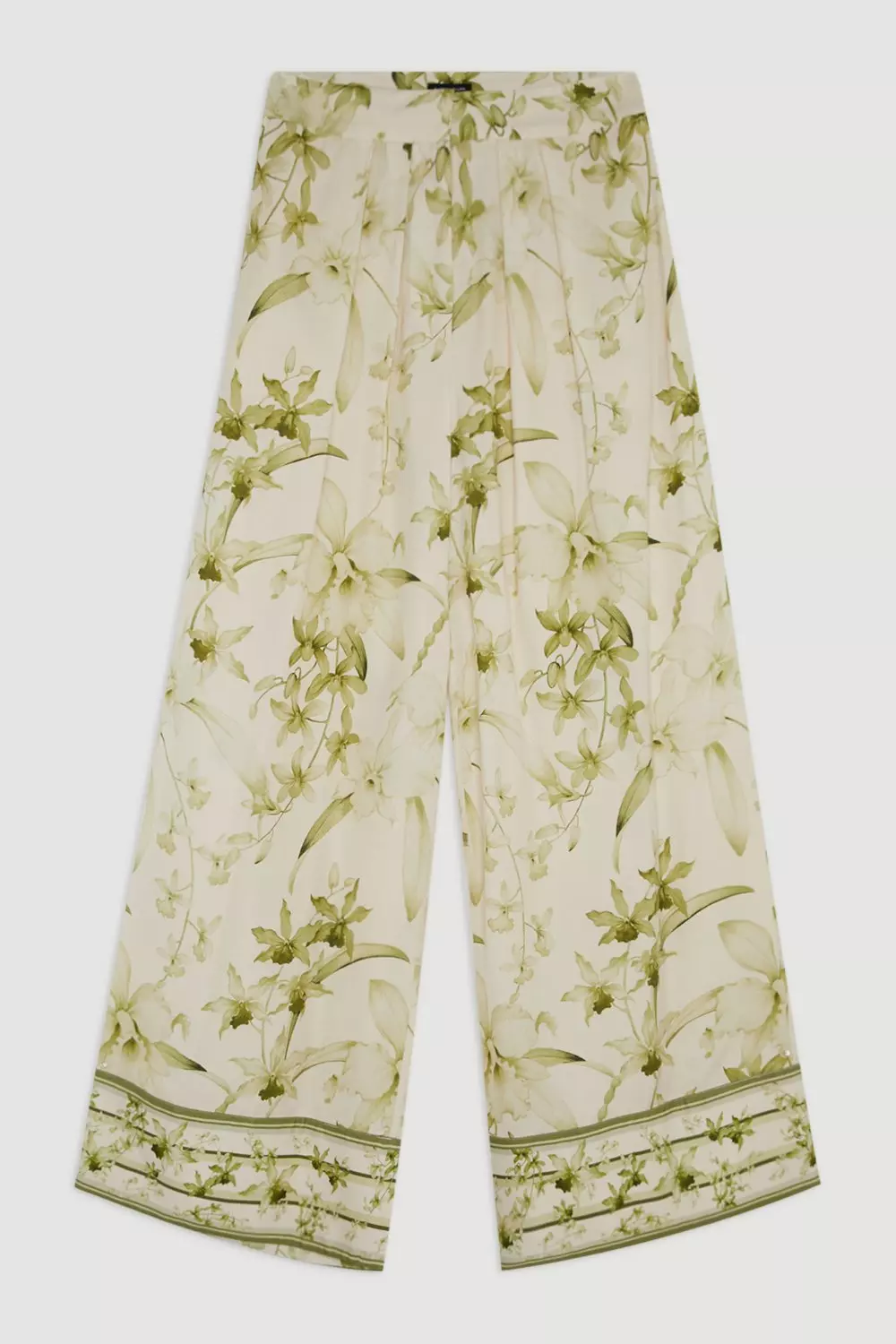 Floral Lydia Millen Tall Botanic Printed Linen Woven Pants alternative image