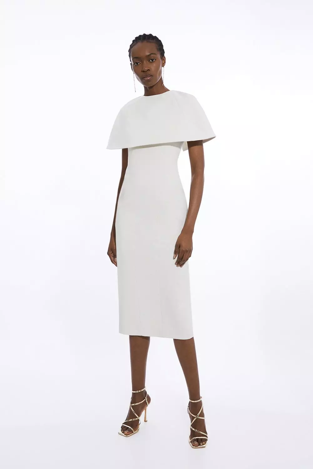 Karen millen white pencil dress best sale
