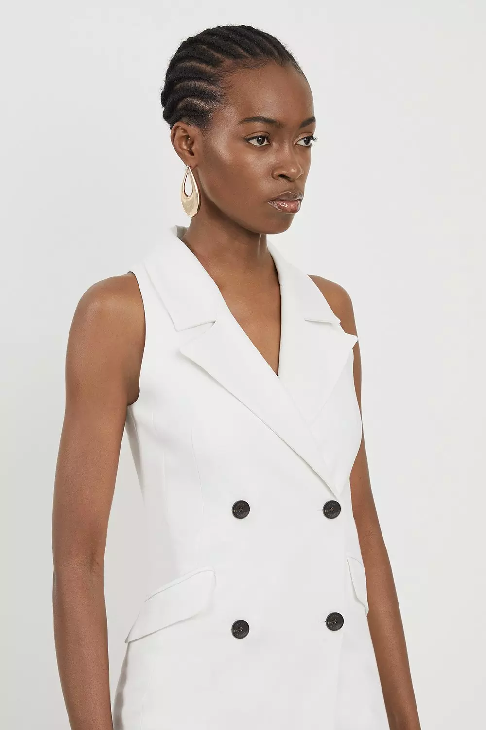 Blazer vest dress hot sale