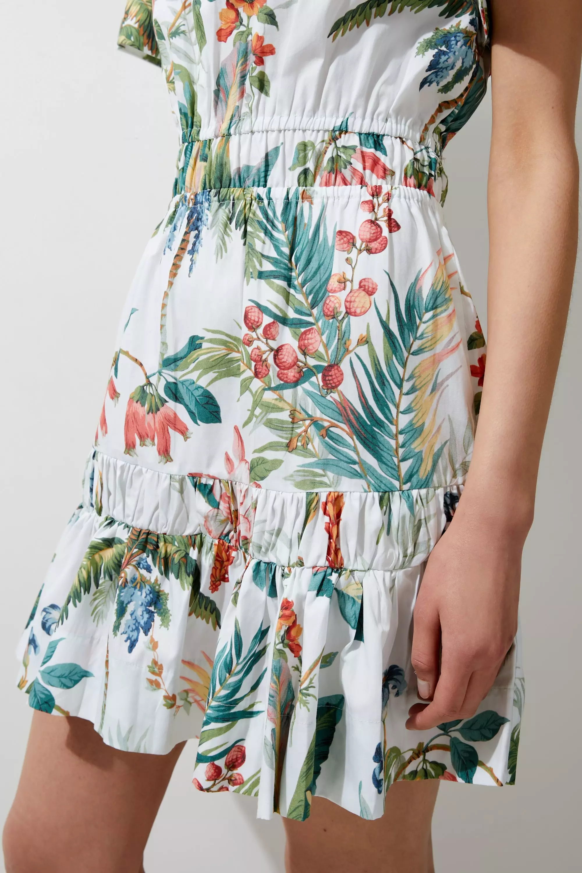 Karen millen tropical print dress best sale