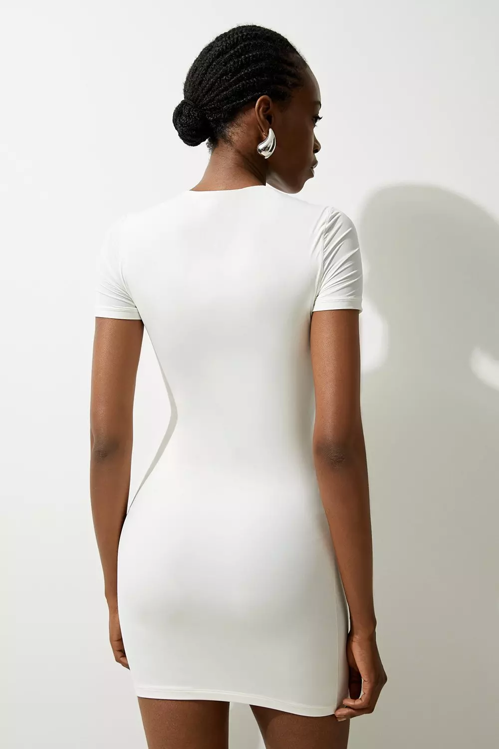 Tess blouse mini dress