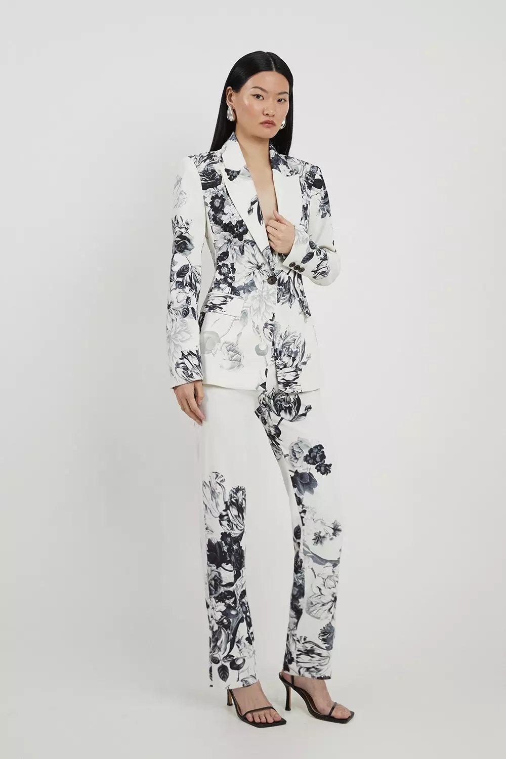 関送込*KAREN MILLEN*テーラード シングルブレスト ブレザー ブレザー Karen Millen(カレンミレン) ジャケット(レディース) 2