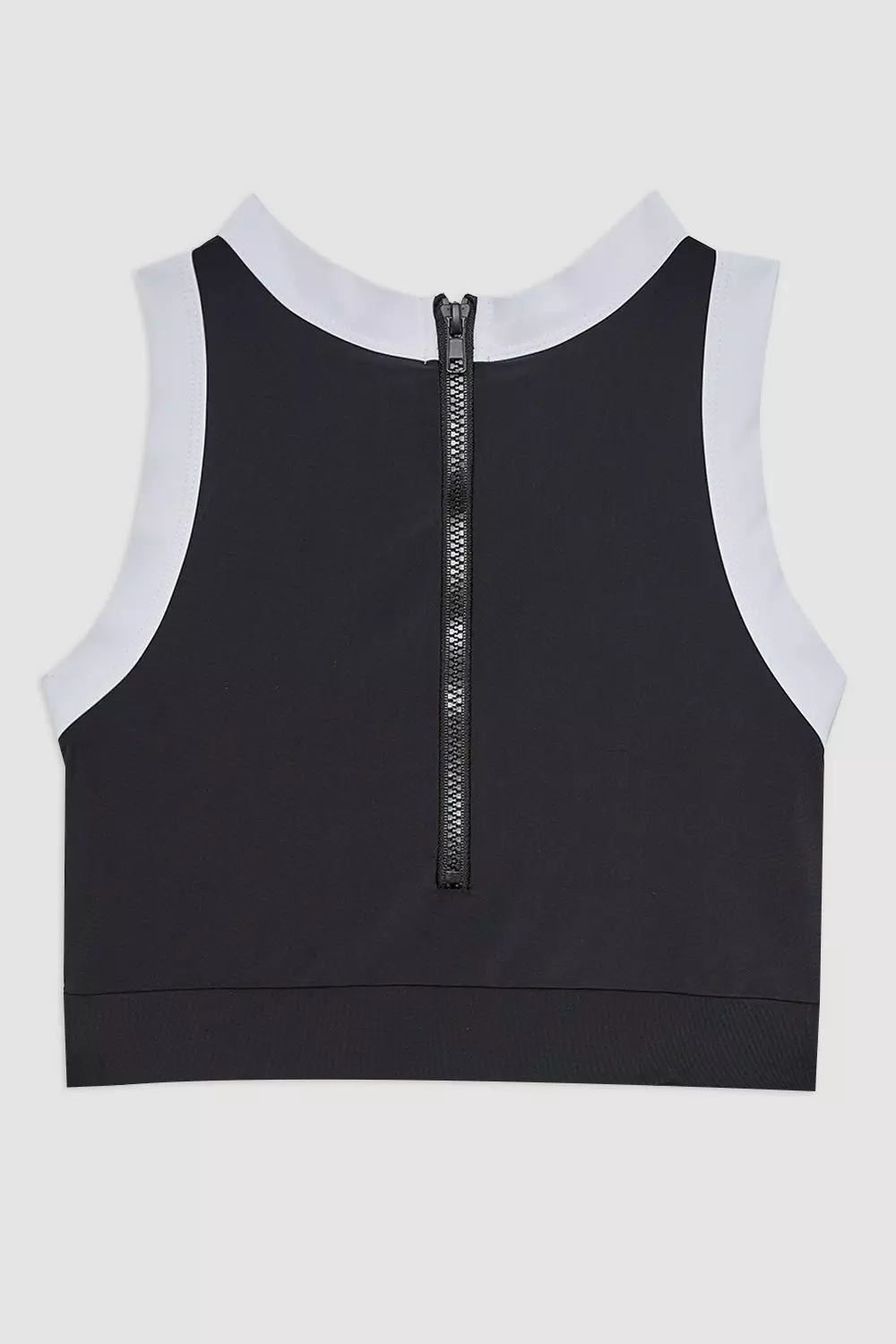 Zip Up Racer Bikini Top Karen Millen
