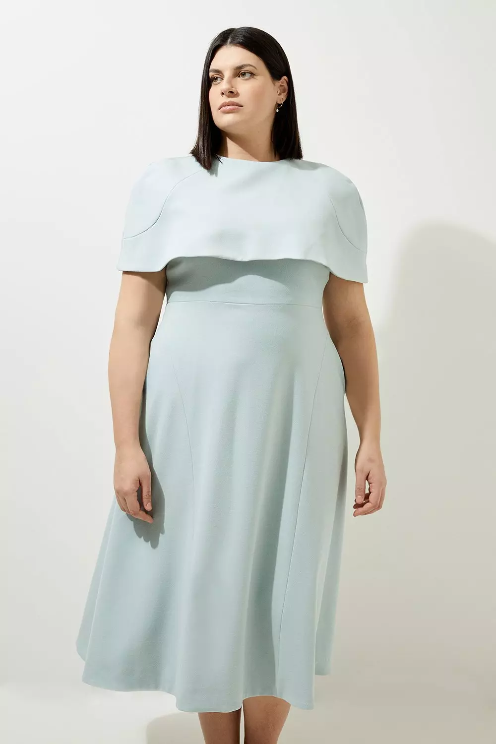 Plus size mint green dress online